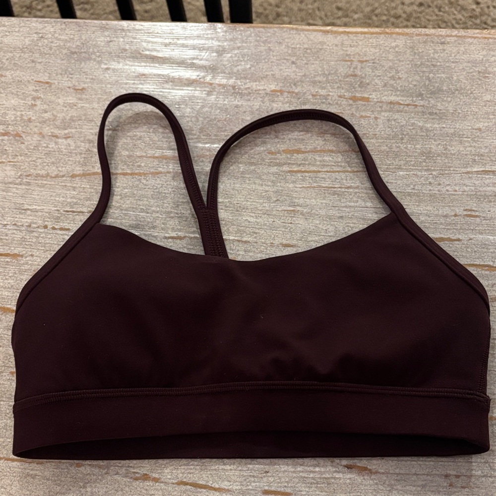 Lululemon Garnet Flow Y Bra Nulu
Light Support, A–B Cups